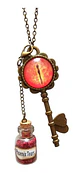 Collar Dije Ojo De Sauron Señor De Los Anillos Hombre Mujer Marrón - Miniatura 1