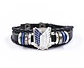 Pulsera Manilla Cuero Ataque A Los Titanes Anime Para Hombre - Miniatura 2