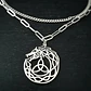 Collar Vikingo Para Mujeres Dije Dragón Ouroboros Amuleto - Miniatura 19