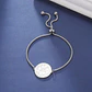 Pulsera Manilla Acero Color Oro Sello Secreto Salomón Mujer - Miniatura 8