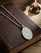 Collar De Acero Para Hombre Mujer Dije Jesús Sagrado Corazón - Miniatura 5