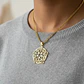 Collar De Acero Para Hombre Y Mujer Dije Pentagrama De Wicca - Miniatura 6