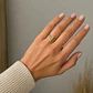 Anillo De Acero Para Mujeres Argolla Ojo De La Providencia - Miniatura 5