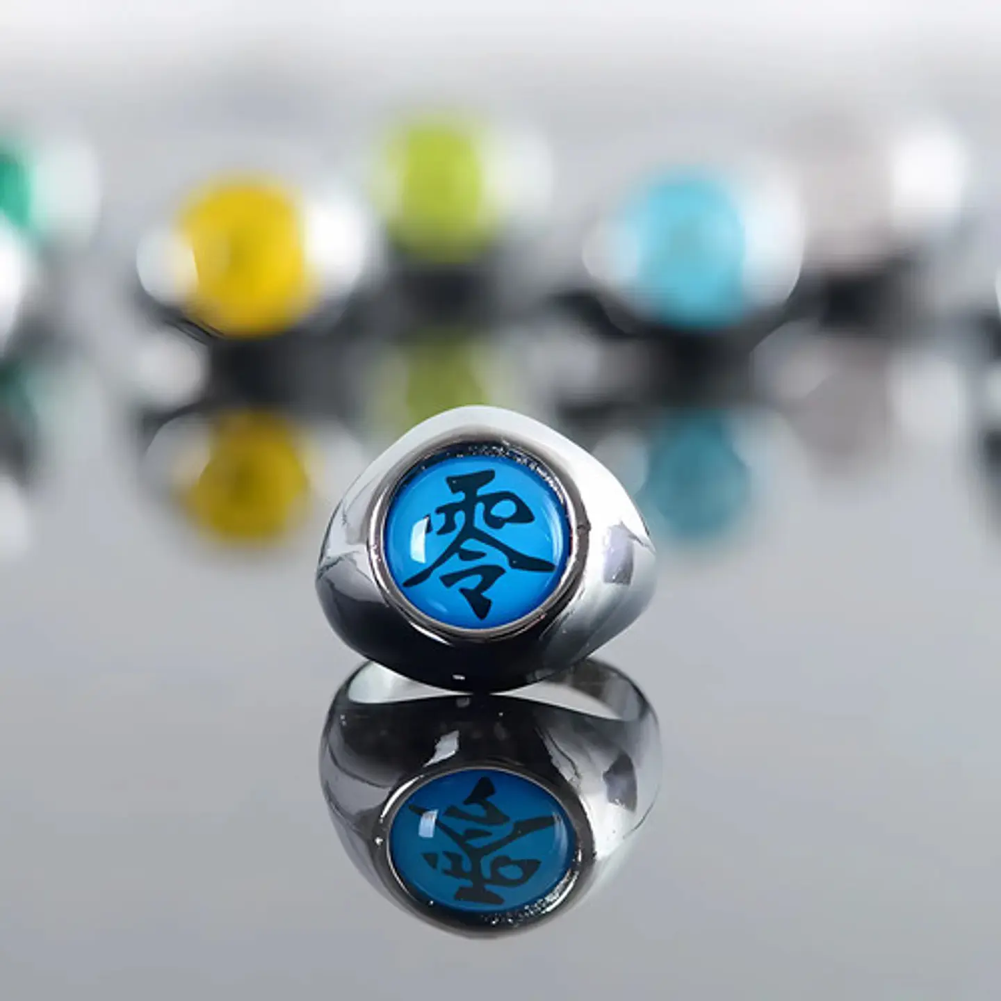 Anillo Para Hombre Mujer Anime Otaku Akatsuki Itachi Naruto 8