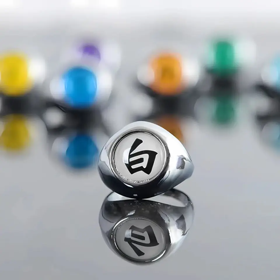 Anillo Para Hombre Mujer Anime Otaku Akatsuki Itachi Naruto 13