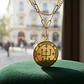 Collar Para Mujeres Dije Dorado Arcángel Rafael Amuleto - Miniatura 5