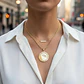 Collar De Acero Para Hombre Y Mujer Dije Signos Zodiacales - Miniatura 24