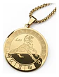 Collar De Acero Para Hombre Y Mujer Dije Signos Zodiacales - Miniatura 51