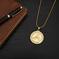 Collar De Acero Para Hombre Y Mujer Dije Signos Zodiacales - Miniatura 54
