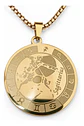 Collar De Acero Para Hombre Y Mujer Dije Signos Zodiacales - Miniatura 61