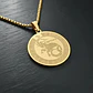 Collar De Acero Para Hombre Y Mujer Dije Signos Zodiacales - Miniatura 84