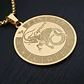 Collar De Acero Para Hombre Y Mujer Dije Signos Zodiacales - Miniatura 88
