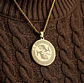 Collar De Acero Para Hombre Y Mujer Dije Signos Zodiacales - Miniatura 113