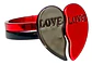 Anillo Para Pareja Novios Forma De Corazon Para Hombre Mujer - Miniatura 7