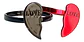 Anillo Para Pareja Novios Forma De Corazon Para Hombre Mujer - Miniatura 8