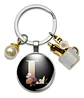 Llavero Iniciales Color Plata Para Profesor Hombre Y Mujer - Miniatura 43