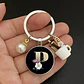 Llavero Iniciales Color Plata Para Profesor Hombre Y Mujer - Miniatura 52