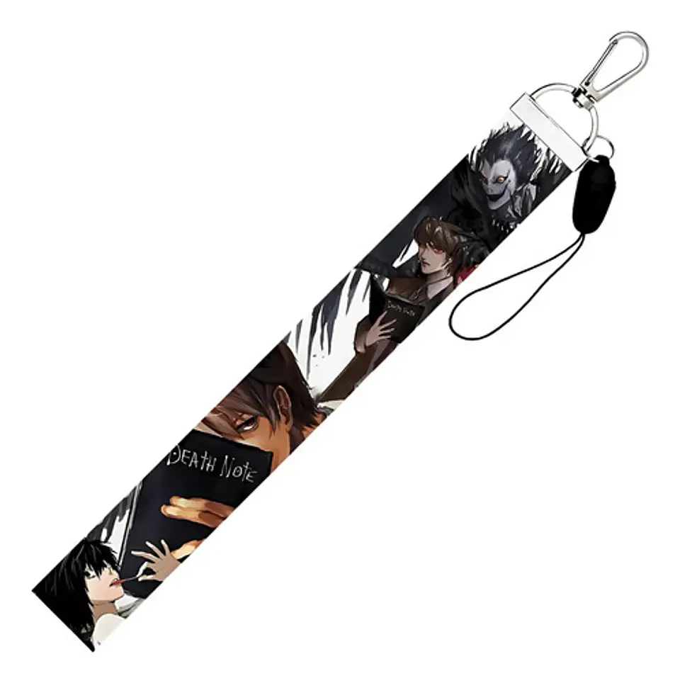 Llavero De Cinta Death Note Para Usb, Llaves Hombre Y Mujer 1