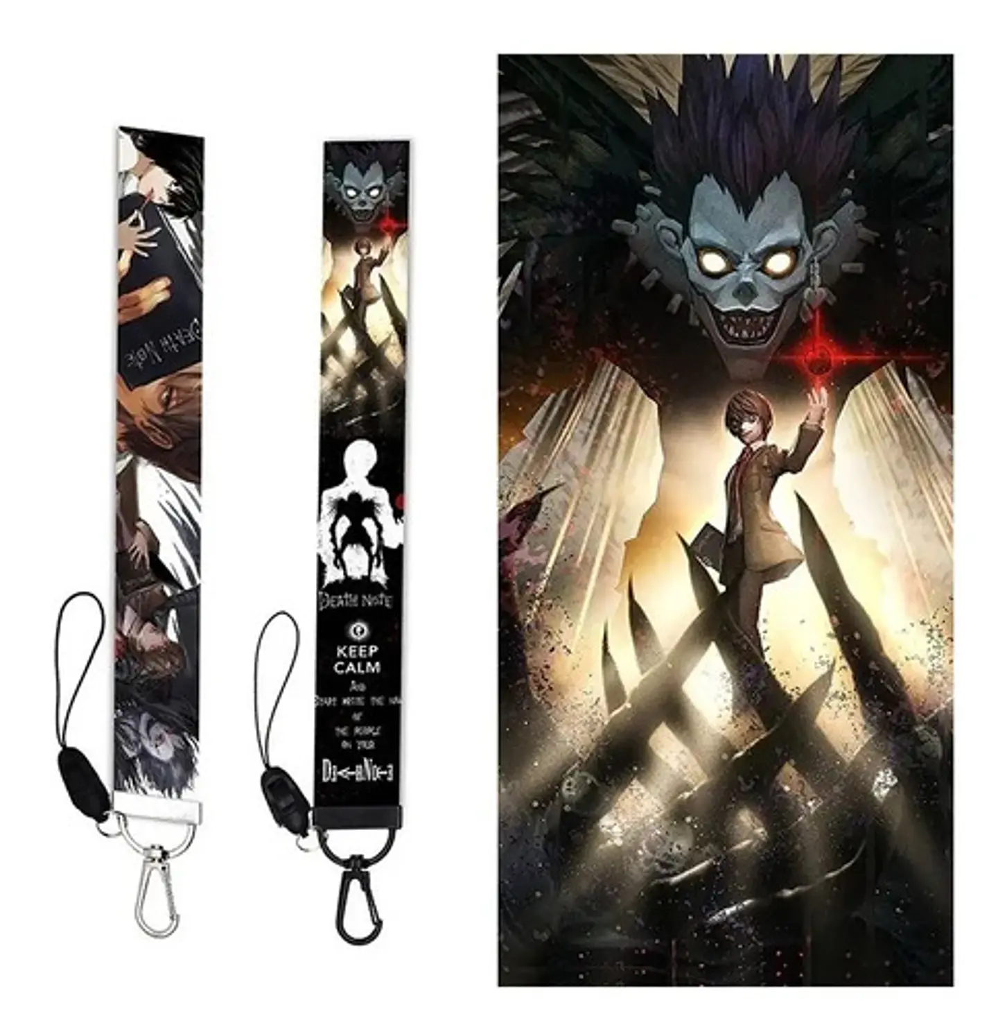Llavero De Cinta Death Note Para Usb, Llaves Hombre Y Mujer 6