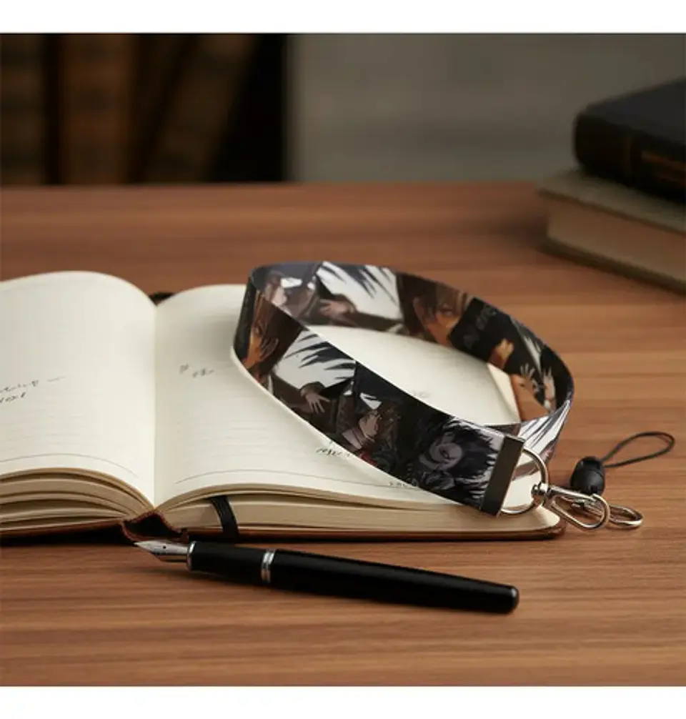 Llavero De Cinta Death Note Para Usb, Llaves Hombre Y Mujer 8