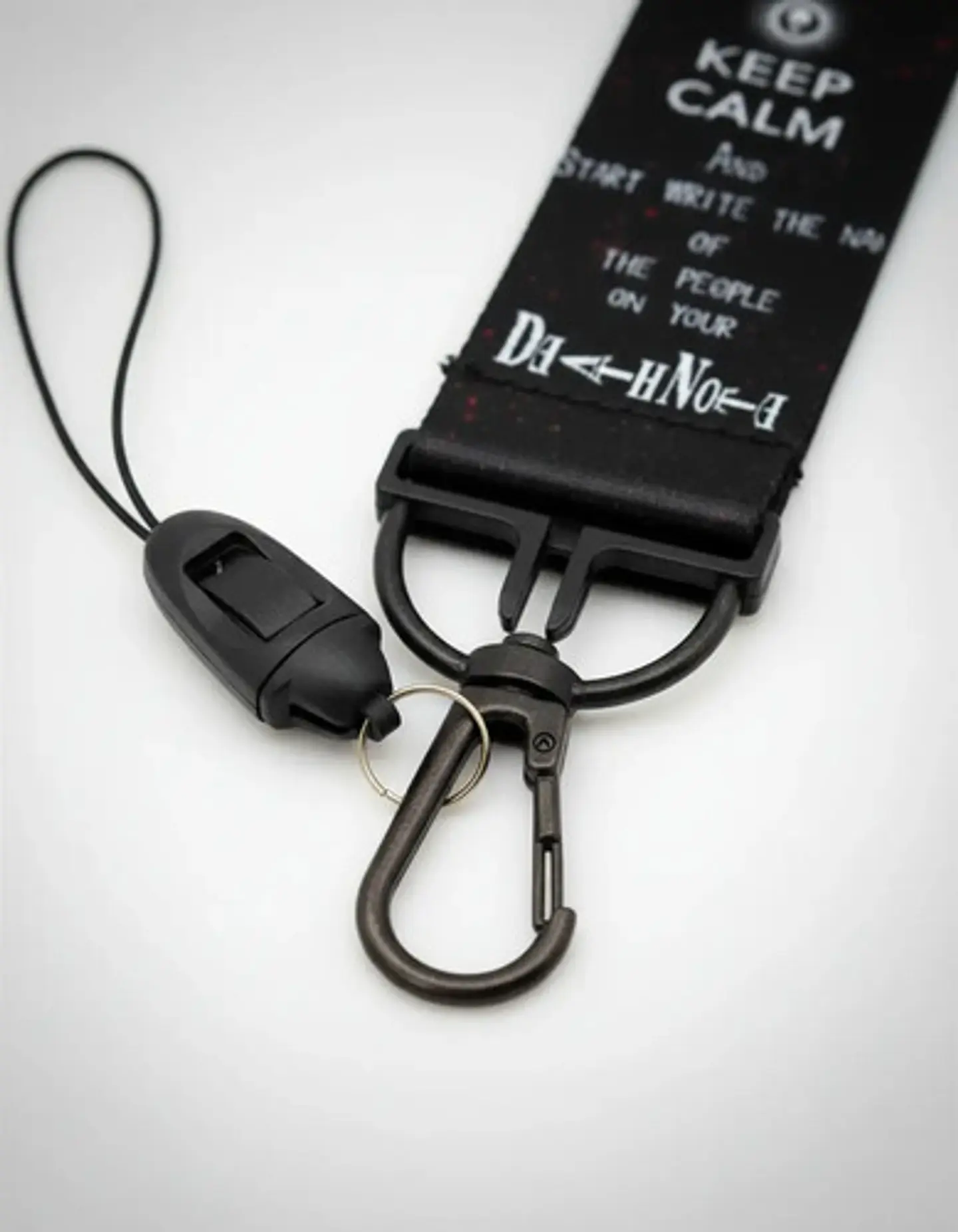 Llavero De Cinta Death Note Para Usb, Llaves Hombre Y Mujer 12