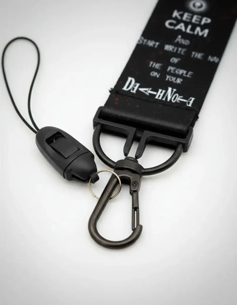 Llavero De Cinta Death Note Para Usb, Llaves Hombre Y Mujer 12