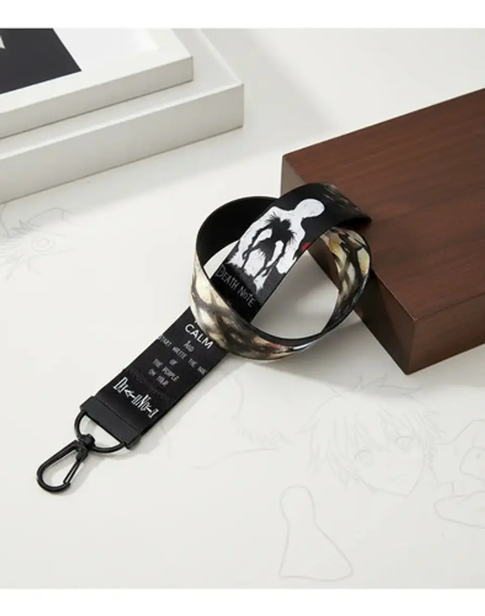 Llavero De Cinta Death Note Para Usb, Llaves Hombre Y Mujer 17