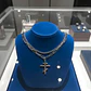 Collar Doble De Acero Para Hombre Y Mujer Dije Cruz Ortodoxa - Miniatura 5