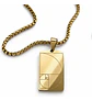 Collar De Acero Para Hombres Y Mujeres Dije Placa Fibonacci - Miniatura 1
