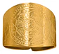 Anillo Acero Color Oro Amuleto Sello Arcángeles Hombre Mujer - Miniatura 2