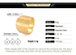 Anillo Acero Color Oro Amuleto Sello Arcángeles Hombre Mujer - Miniatura 3
