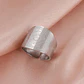 Anillo Acero Color Oro Amuleto Sello Arcángeles Hombre Mujer - Miniatura 11