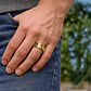 Anillo De Acero Para Hombre Y Mujer Grabado Pi Matemáticas - Miniatura 2