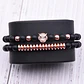 Pulsera Brazalete Manilla Leopardo Piedras Naturales Hombre - Miniatura 5