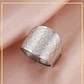 Anillo De Acero Color Oro Metatron Amuleto Para Hombre Mujer - Miniatura 7