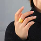 Anillo De Acero Color Oro Metatron Amuleto Para Hombre Mujer - Miniatura 10