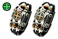 Pulsera  Cuero Medalla San Benito  Hombre Y Mujer 2 Unidades - Miniatura 5