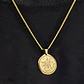 Collar De Acero Para Hombre Mujer Dije Amuleto Tetragrámaton - Miniatura 9