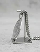 Collar De Acero Para Hombre Mujer Dije Amuleto Tetragrámaton - Miniatura 11