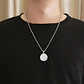 Collar De Acero Para Hombre Mujer Dije Amuleto Tetragrámaton - Miniatura 12