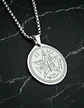 Collar De Acero Para Hombre Mujer Dije Amuleto Tetragrámaton - Miniatura 17