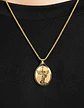 Collar De Acero Para Hombre Y Mujer Dije Arcángel San Miguel - Miniatura 7
