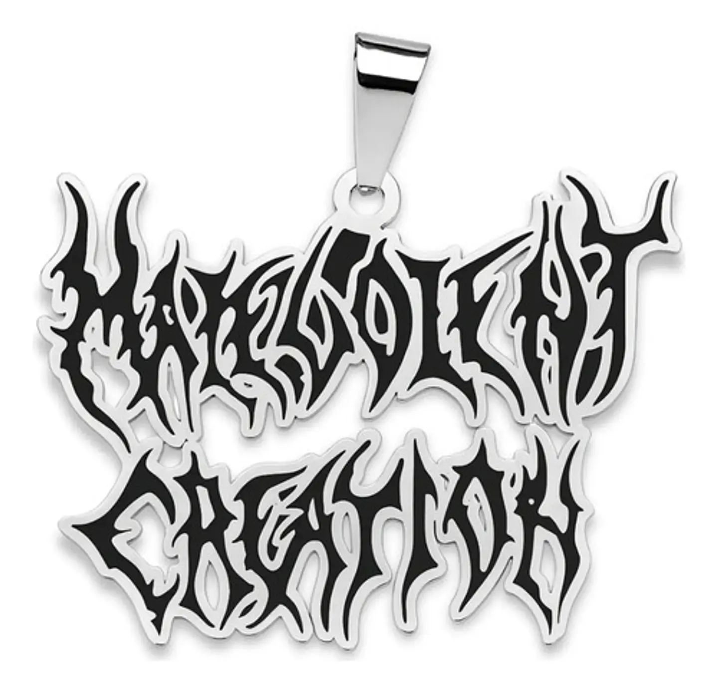 Collar Hombre Mujer Dije Banda De Metal Malevolent Creation 2