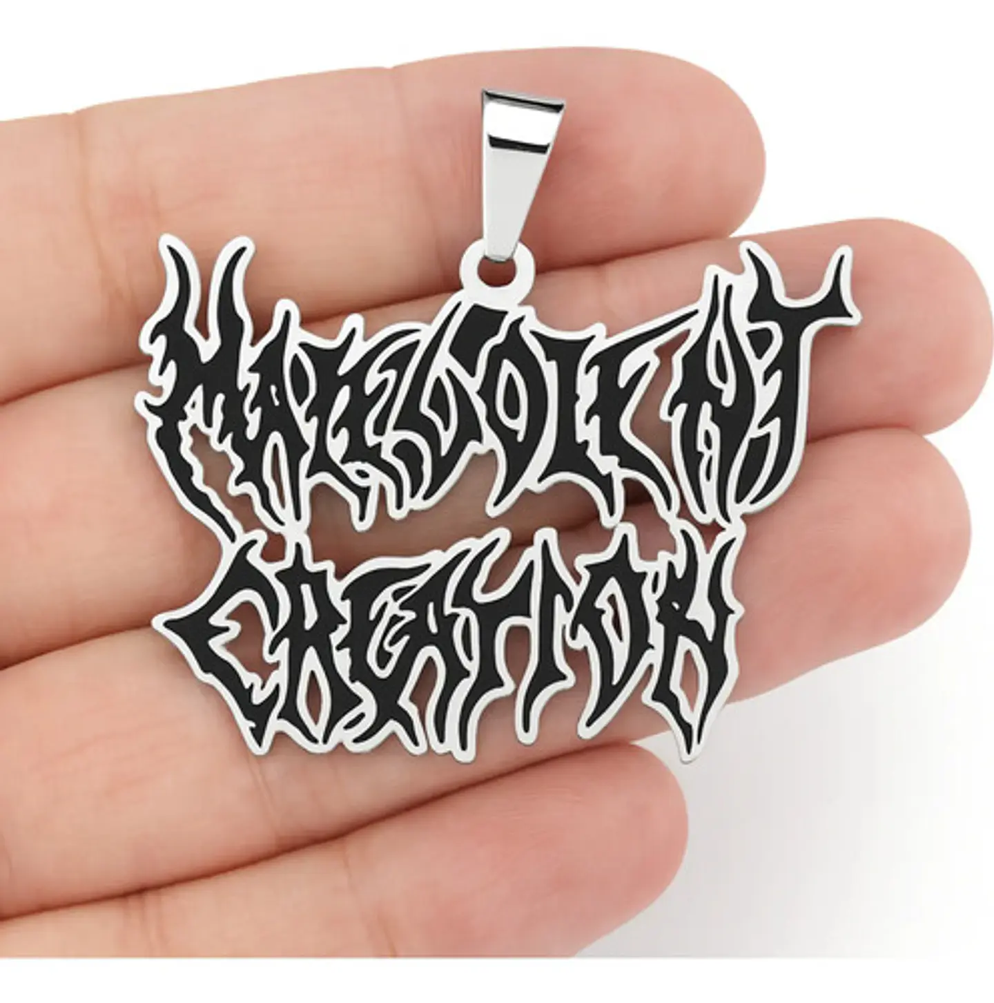 Collar Hombre Mujer Dije Banda De Metal Malevolent Creation 5