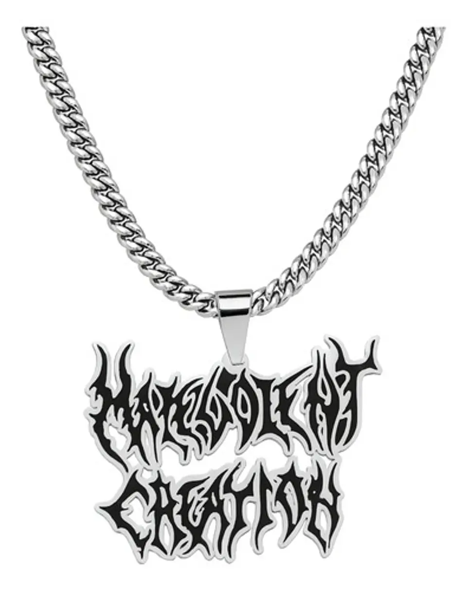 Collar Hombre Mujer Dije Banda De Metal Malevolent Creation 6