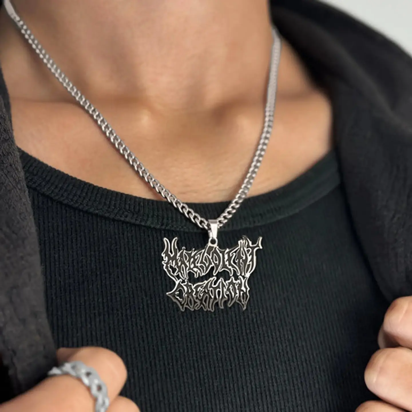 Collar Hombre Mujer Dije Banda De Metal Malevolent Creation 8