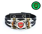 Pulsera Manilla Cuero Champions League Club Luminoso Hombre - Miniatura 9