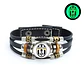 Pulsera Manilla Cuero Champions League Club Luminoso Hombre - Miniatura 17