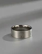 Anillo De Acero Para Hombres Y Mujeres Grabado A De Anarquía - Miniatura 13