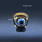 Anillo Amuleto Mujer Con Ojo Del Mal Turco Acero Color Oro - Miniatura 27